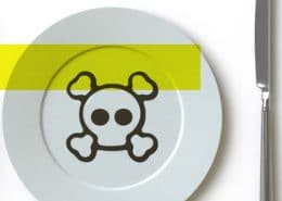 Sub-lethal poisons in food